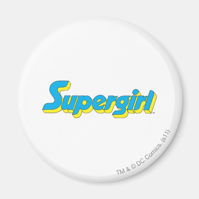 Íman Logotipo da Supergirl (Frente)
