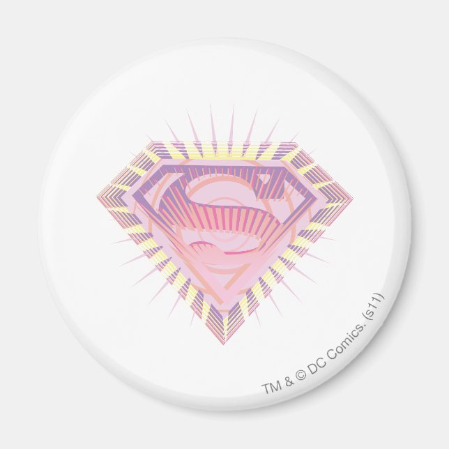 Íman Logotipo da Supergirl Rad (Frente)