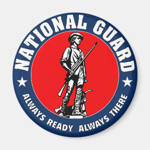 Íman Logotipo das forças armadas da guarda nacional do