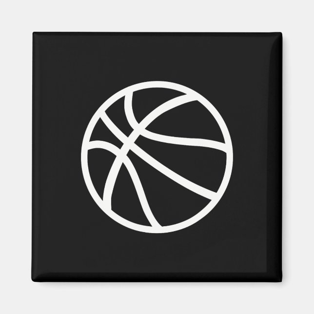 Íman Logotipo de basquete (Frente)