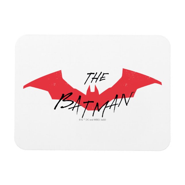 Íman Logotipo de Bat Manuscrito de Batman (Horizontal)