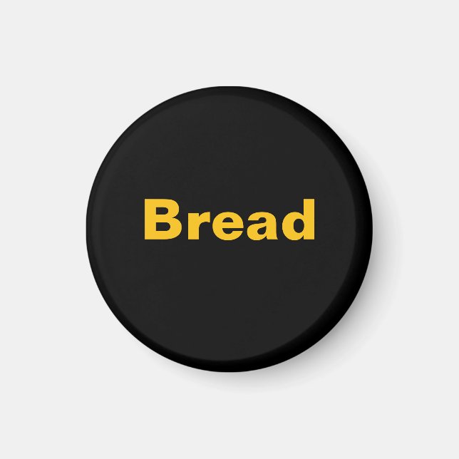 Íman Logotipo de comida BREAD  (Frente)
