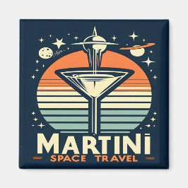 Íman Logotipo de Descolagem de Viagens Espaciais Martin