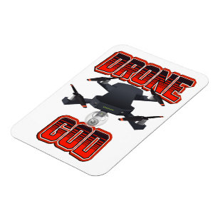 Íman Logotipo de Deus do Drone