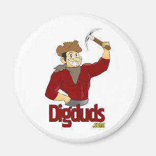 Íman logotipo de DigDuds.com