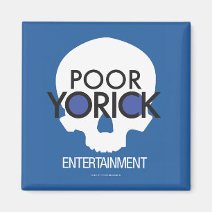 Íman Logotipo de Entretenimento no Yorick