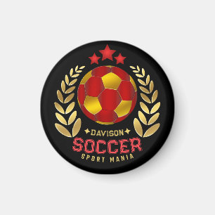Íman Logotipo de Futebol Elegante Para Adultos