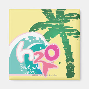 Íman Logotipo de H2O
