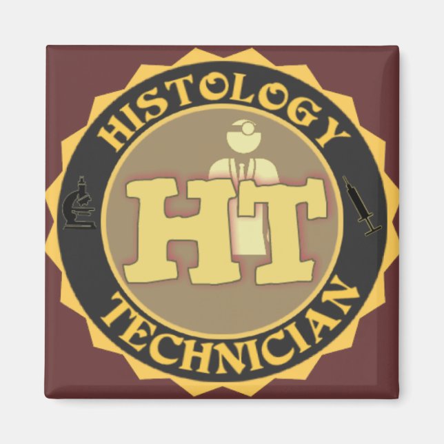 ÍMAN LOGOTIPO DE HISTOLOGIA (Frente)