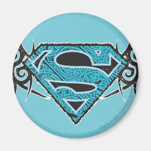 Íman Logotipo de padrão tribal da Supergirl