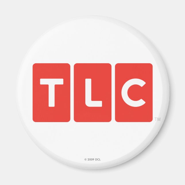 Íman Logotipo de rede TLC Magnet (Frente)