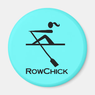 Íman Logotipo de RowChick