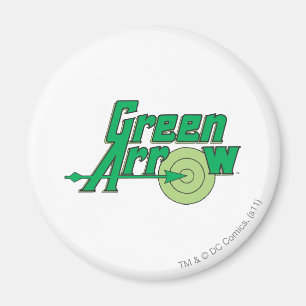 Íman Logotipo de seta verde