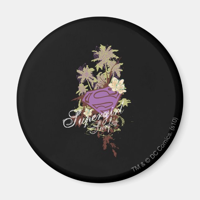 Íman Logotipo de Surf da Supergirl (Frente)