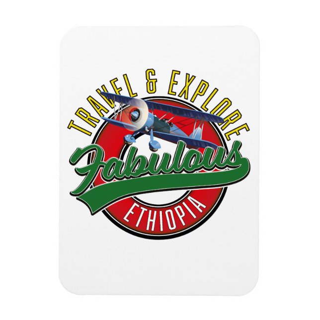 Íman logotipo de Viajar Explorar Etiópia Fabulosa (Vertical)