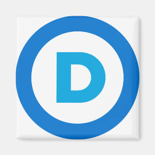 Íman Logótipo democrático