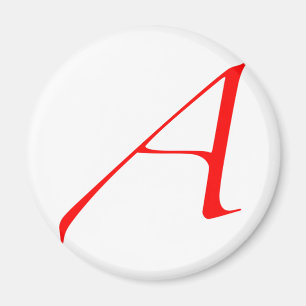 Íman Logotipo do ateu "A"