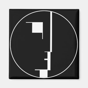 Íman Logotipo do Bauhaus de Oskar Schlemmer
