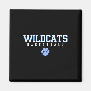 Íman Logotipo do Camden County Wildcats Sketll Hs 1