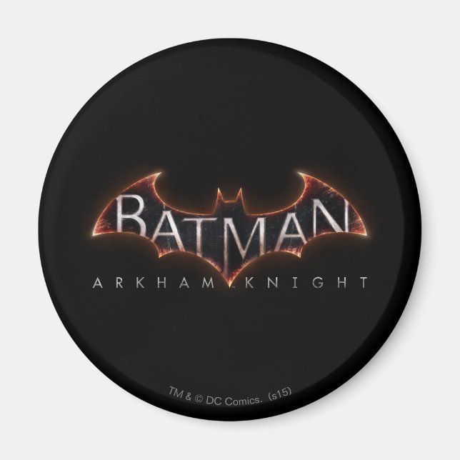 Íman Logotipo do Cavaleiro do Batman Arkham (Frente)
