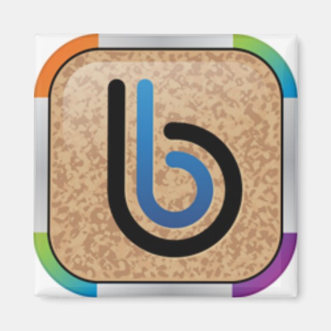 Íman Logotipo do Conselho Rainbow Bullytin (Frente)
