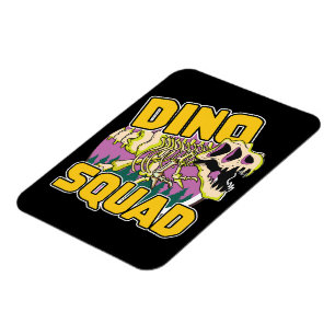 Íman Logotipo do Dino Squad