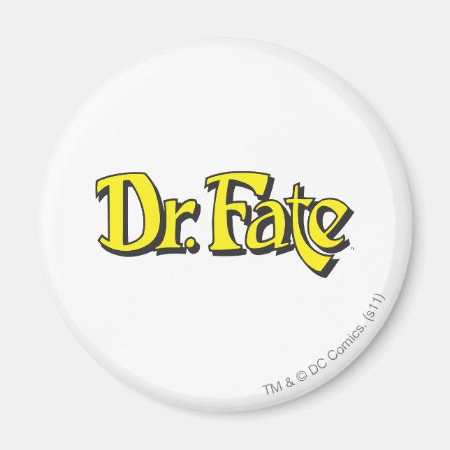 Íman Logotipo do Dr. Fate (Frente)
