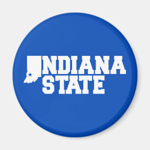 Íman Logotipo do Estado de Indiana