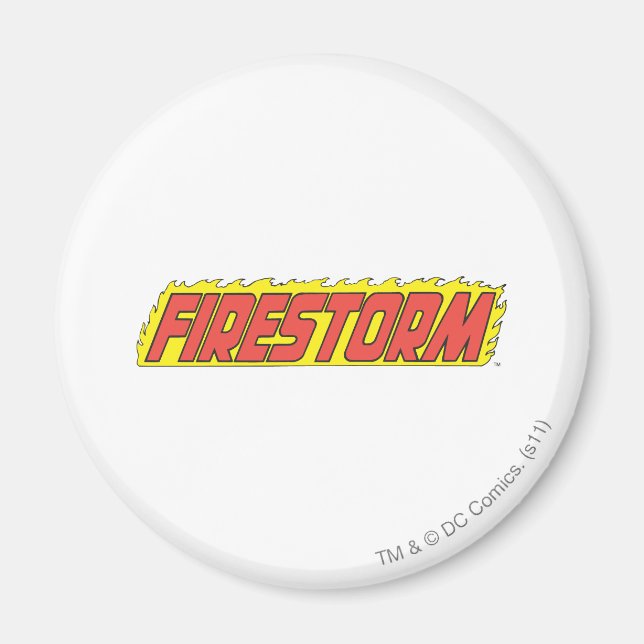 Íman Logotipo do Firestorm (Frente)