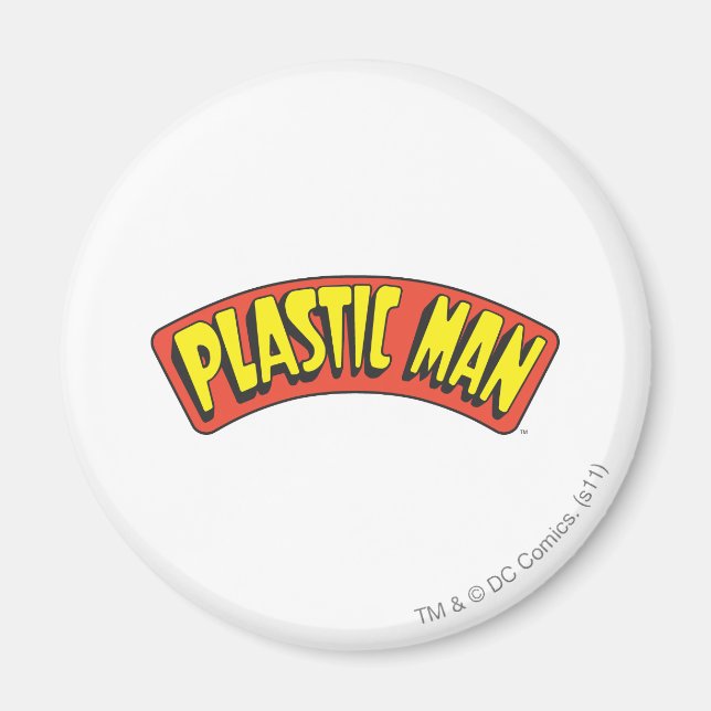 Íman Logotipo do Homem Plástico (Frente)
