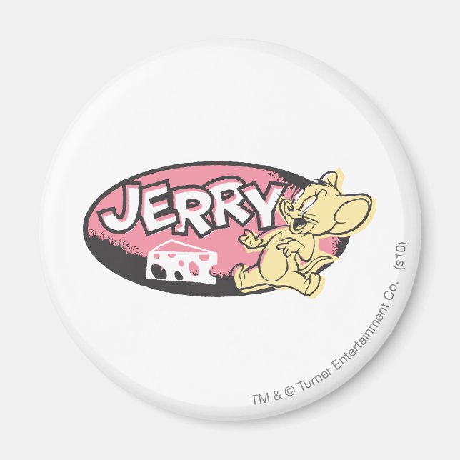 Íman Logotipo do Jerry Cheese (Frente)
