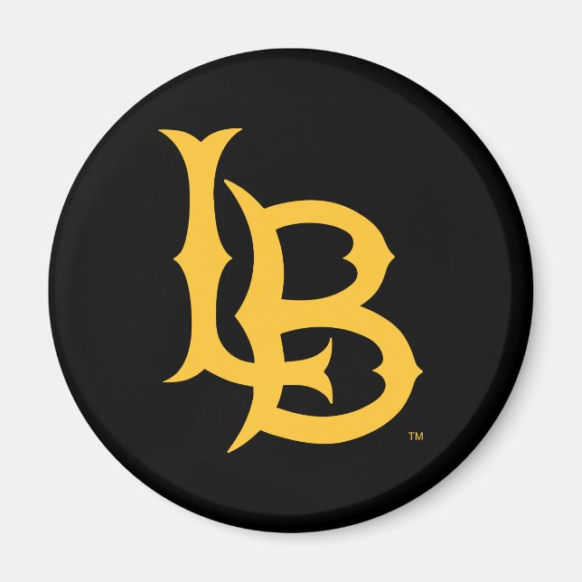 Íman Logotipo do Long Beach State (Frente)