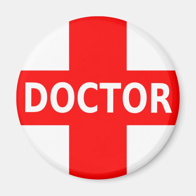 Íman Logotipo do Médico (Frente)