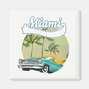 Íman Logotipo do Miami Sunset