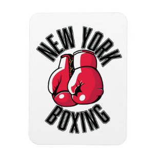 Íman logotipo do New York Boxing