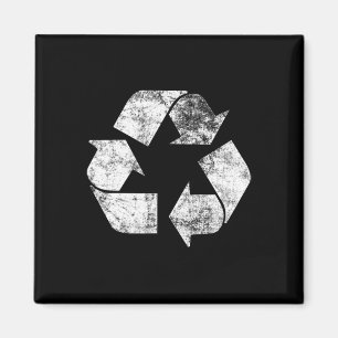 Íman Logotipo do reciclar T Shirt Earth Day Nature Plan