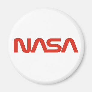 Íman Logotipo do sem-fim vermelho da NASA