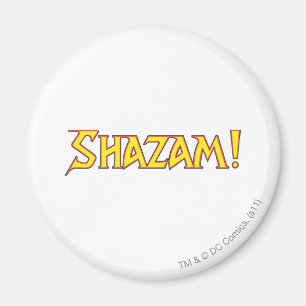 Íman Logotipo do Shazam Amarelo/Vermelho