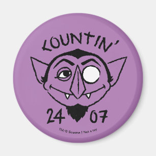 Íman Logotipo do Skate Count von Count - Contagem 24/7