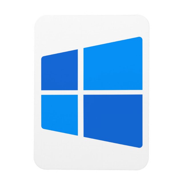 Íman logotipo do Windows 11 (Vertical)