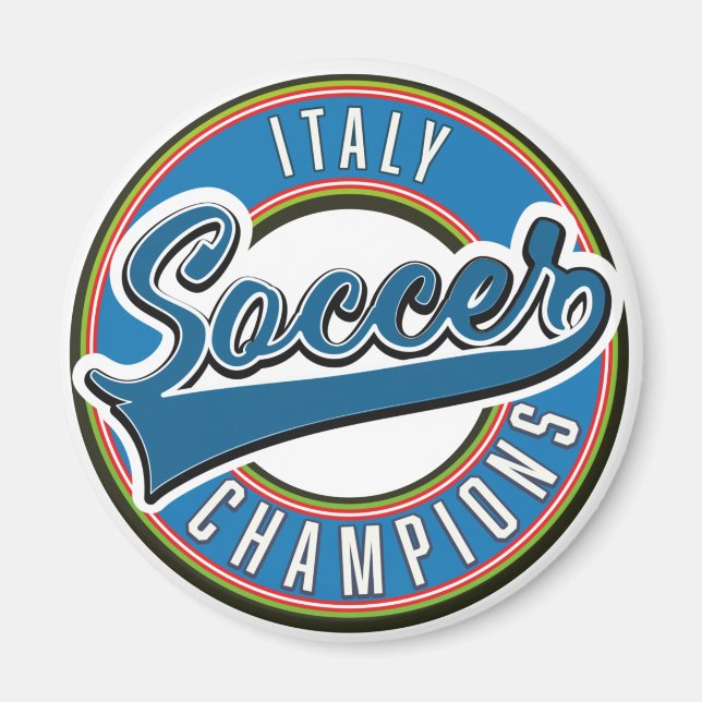 Íman Logotipo dos campeões de futebol de espanha. (Frente)