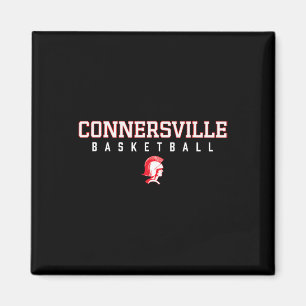 Íman Logotipo dos Connersville Spartans Sketll Hs