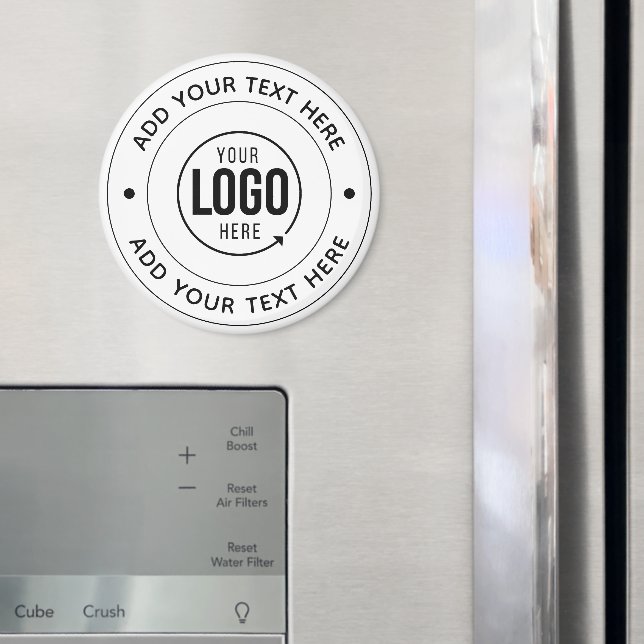 Íman Logotipo e texto personalizados 🧲 | Presente pers (In Situ (Fridge))