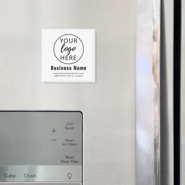 Íman Logotipo Empresarial Personalizado (In Situ (Fridge))