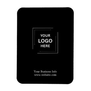 Íman Logotipo Empresarial Personalizado Profissional de