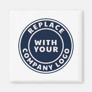 Íman Logotipo Empresarial Simples Funcionários Personal