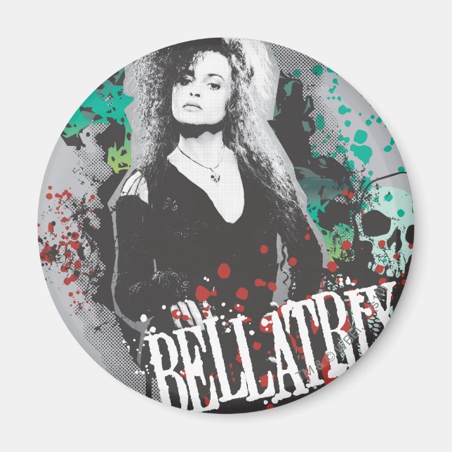 Íman Logotipo Gráfico Bellatrix Lestrange (Frente)