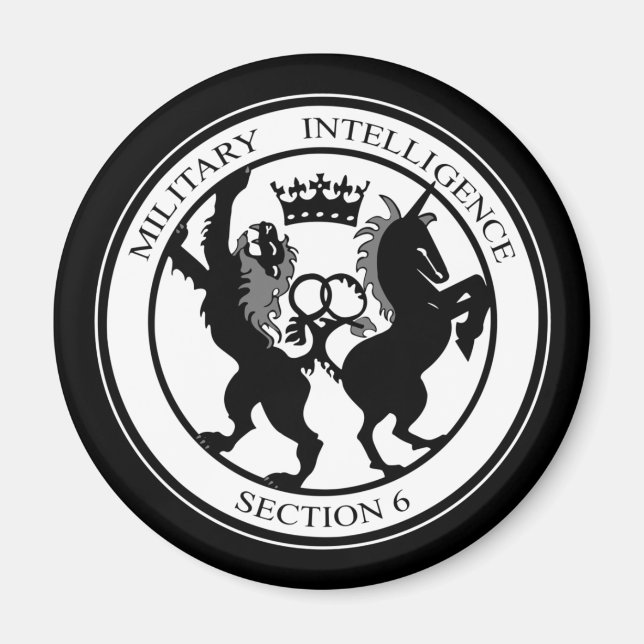 Íman Logotipo MI6 (Frente)