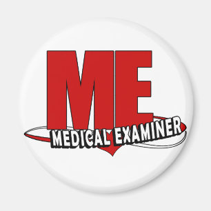 ÍMAN LOGOTIPO MIM EXAMINADOR MÉDICO DO ACRÔNIMO