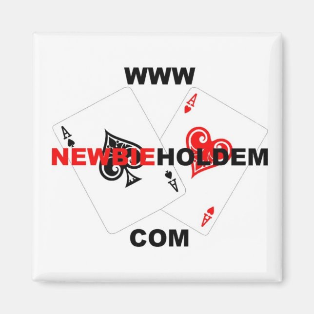 Íman Logotipo NewbieHoldem (Frente)